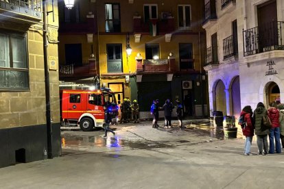 Accidente grave en Aranda de Duero
