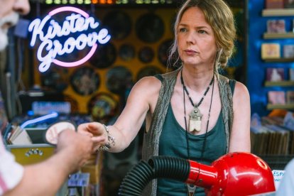 La cantante y actriz Christina Rosenvinge, en la película.