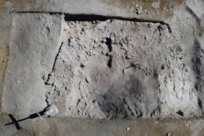 Imagen de los restos encontrados