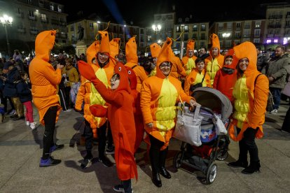 Pregón y espectáculo en el Carnaval de Burgos 2023. SANTI OTERO