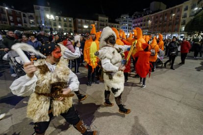 Pregón y espectáculo en el Carnaval de Burgos 2023. SANTI OTERO