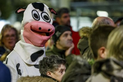Pregón y espectáculo en el Carnaval de Burgos 2023. SANTI OTERO