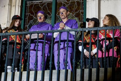 Pregón y espectáculo en el Carnaval de Burgos 2023. SANTI OTERO