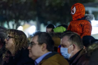Pregón y espectáculo en el Carnaval de Burgos 2023. SANTI OTERO