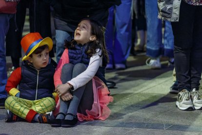 Pregón y espectáculo en el Carnaval de Burgos 2023. SANTI OTERO
