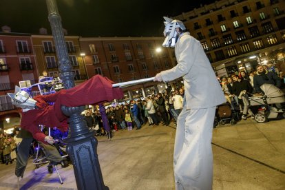 Pregón y espectáculo en el Carnaval de Burgos 2023. SANTI OTERO