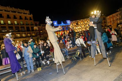 Pregón y espectáculo en el Carnaval de Burgos 2023. SANTI OTERO