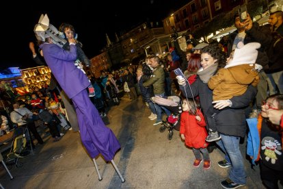 Pregón y espectáculo en el Carnaval de Burgos 2023. SANTI OTERO
