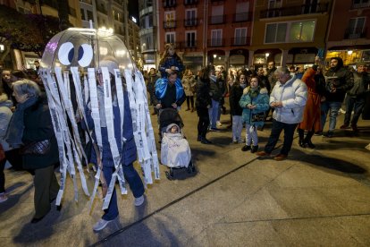 Pregón y espectáculo en el Carnaval de Burgos 2023. SANTI OTERO