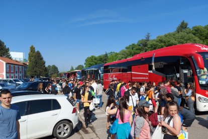 Jóvenes con destino al ITA Palencia 2022. ECB