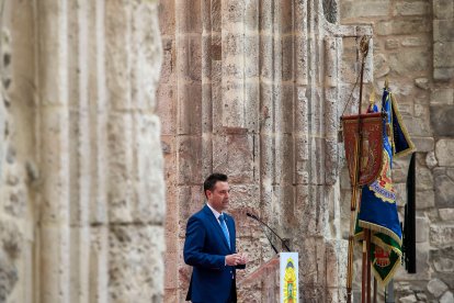Fiesta de la Policía Local de Burgos en el monasterio de San Juan. TOMÁS ALONSO