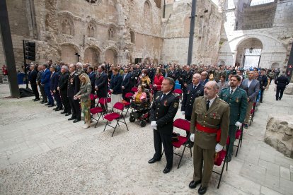 Fiesta de la Policía Local de Burgos en el monasterio de San Juan. TOMÁS ALONSO