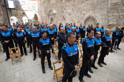 Fiesta de la Policía Local de Burgos en el monasterio de San Juan. TOMÁS ALONSO
