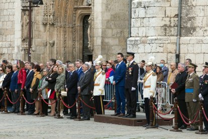 Fiesta de la Policía Local de Burgos en el monasterio de San Juan. TOMÁS ALONSO