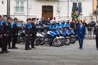 Fiesta de la Policía Local de Burgos en el monasterio de San Juan. TOMÁS ALONSO