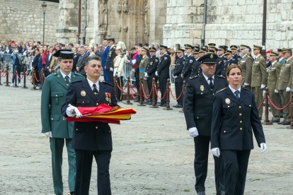 Fiesta de la Policía Local de Burgos en el monasterio de San Juan. TOMÁS ALONSO