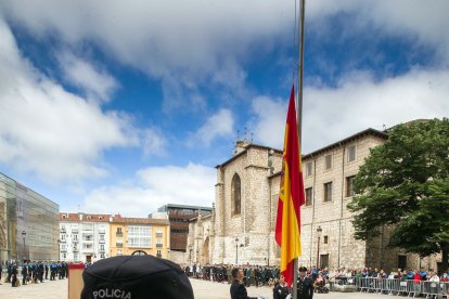Fiesta de la Policía Local de Burgos en el monasterio de San Juan. TOMÁS ALONSO