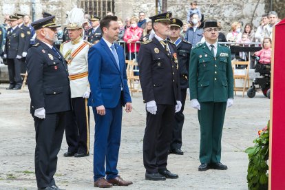 Fiesta de la Policía Local de Burgos en el monasterio de San Juan. TOMÁS ALONSO
