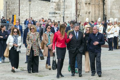 Fiesta de la Policía Local de Burgos en el monasterio de San Juan. TOMÁS ALONSO