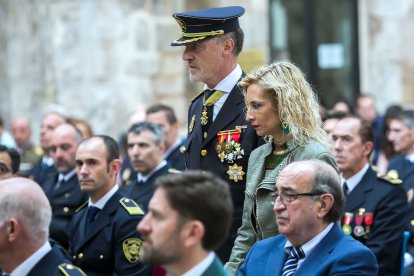 Fiesta de la Policía Local de Burgos en el monasterio de San Juan. TOMÁS ALONSO