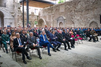 Fiesta de la Policía Local de Burgos en el monasterio de San Juan. TOMÁS ALONSO