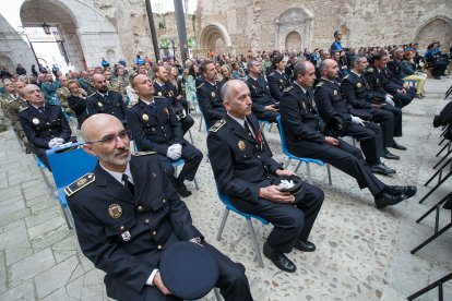 Fiesta de la Policía Local de Burgos en el monasterio de San Juan. TOMÁS ALONSO
