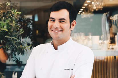 El cocinero Nicolás Reyes. CAÑADIO
