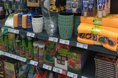 También hay un pequeño reservado para Jardinería
