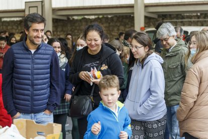 Convivencia entre refugiados y alumnos del centro. S.O.