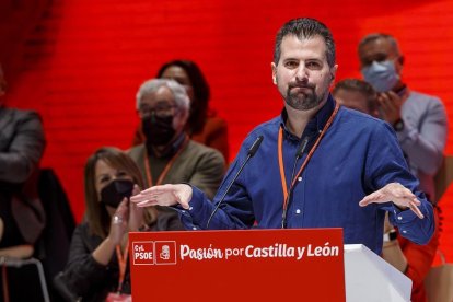 El secretario general del PSCyL, Luis Tudanca. SANTI OTERO