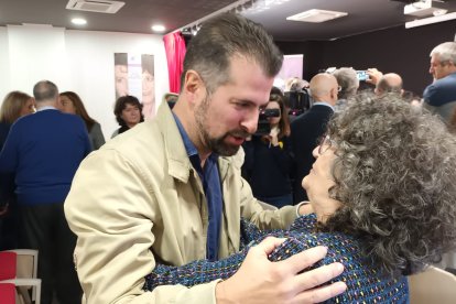 En la imagen, el secretario general del PSOE en Castilla y León, Luis Tudanca