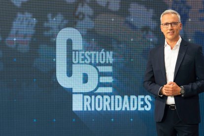 José Luis Martín, presentador de ‘Cuestión de prioridades’. ECB