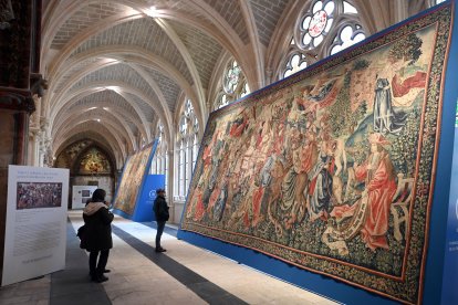 Inauguración de la exposición 'El arte del detalle. Cantorales y tapices de la Catedral de Burgos'. ICAL