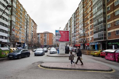 Vista de la calle Francisco Grandmontagne. TOMÁS ALONSO