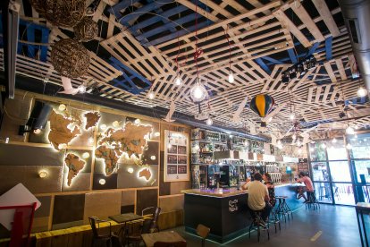 El bar Matarile, uno de esos rincones que fotografiar para triunfar en Instagram. TOMÁS ALONSO