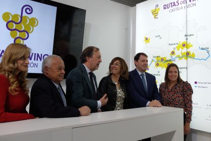 El presidente de la Junta ha participado en la promoción arandina