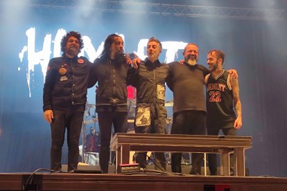 La banda madrileña Hamlet se despide del público burgalés. D. S. M.