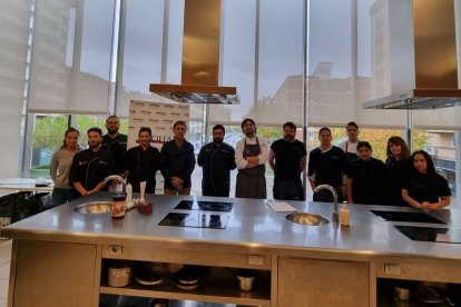 El chef Alberto Molinero ofrece una masterclass en Aranda