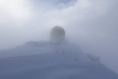 Acuartelamiento aéreo en el Portillo de Lunada