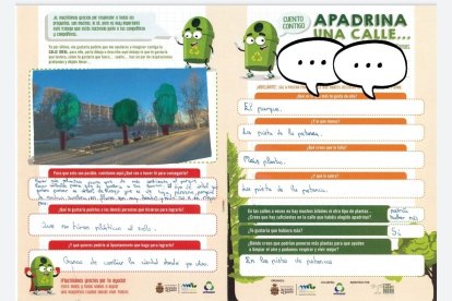 Menos plásticos en el suelo y más árboles y plantas