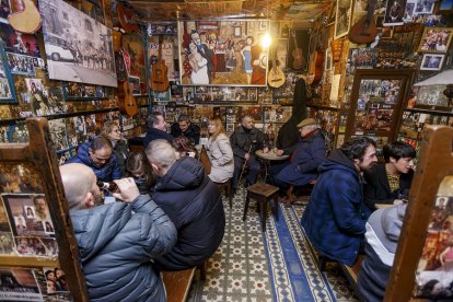 Nueva reapertura del bar Patillas, marzo de 2023. SANTI OTERO