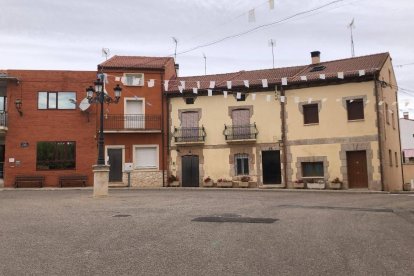 El barrio de Sinovas confía en poder rehabilitar la plaza en 2023. El proyecto ya está hecho.