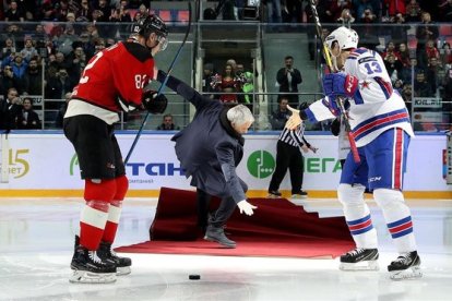 Mourinho, en el momento del resbalón