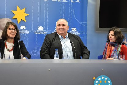 José Ignacio García, en una reciente presentación en Salamanca. ECB