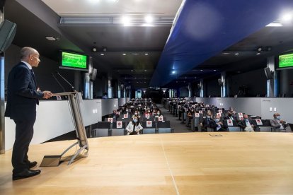 Jjornada divulgativa ‘La empresa ante los retos de la sostenibilidad’ organizada por Ibercaja y EL CORREO DE BURGOS. SANTI OTERO