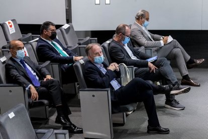 Jornada divulgativa ‘La empresa ante los retos de la sostenibilidad’ organizada por Ibercaja y EL CORREO DE BURGOS. SANTI OTERO