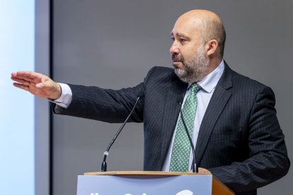 Jornada divulgativa ‘La empresa ante los retos de la sostenibilidad’ organizada por Ibercaja y EL CORREO DE BURGOS. SANTI OTERO