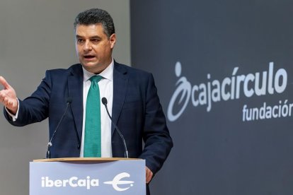 Jornada divulgativa ‘La empresa ante los retos de la sostenibilidad’ organizada por Ibercaja y EL CORREO DE BURGOS. SANTI OTERO