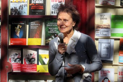 Pilar Pérez-Canales celebró los 115 años de su librería. ECB