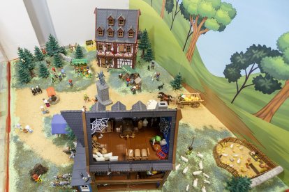 La exposición cuenta con nueve dioramas distintos. FOTOS: SANTI OTERO